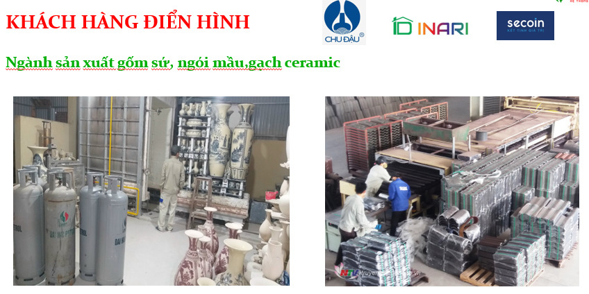 NGÀNH SẢN XUẤT GỐM SỨ, GẠCH MEN